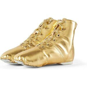 Miss Fiona  High Top Modern Latin Jazz Practice Dance Shoes Soft Sole Boots sz 8